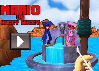 Mario Vs Huggy Wuggy captura de pantalla del juego