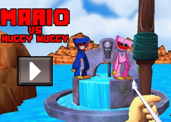 Mario ile Huggy Wuggy oyun ekran görüntüsü