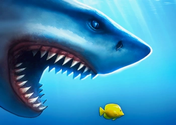 Mega žralok snímek obrazovky hry