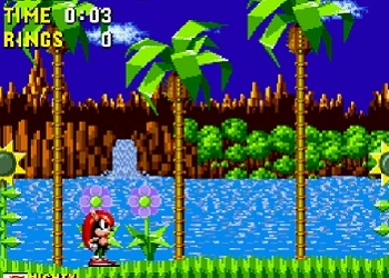 Mighty L'Armadillo Dans Sonic The Hedgehog capture d'écran du jeu