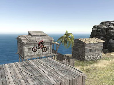 Moto Trials Beach 2 скрыншот гульні