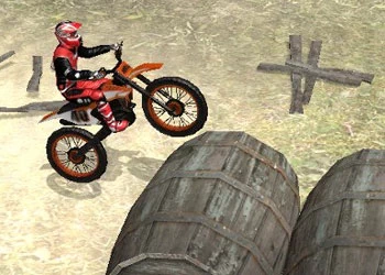 Moto Trials Industrial skærmbillede af spillet