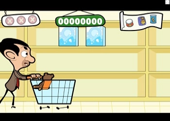 Jogos do Mr. Bean: Bean em Pânico captura de tela do jogo