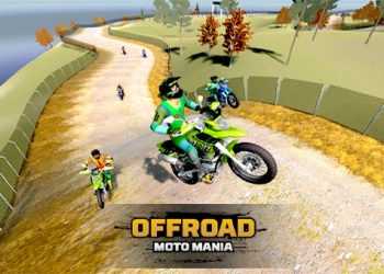 Moto Mania Offroad captura de tela do jogo