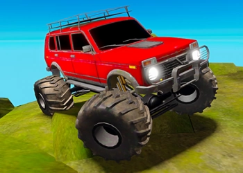 Schlammige Offroad-Trucks Spiel-Screenshot