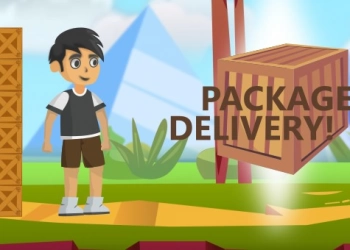 Pakketbezorging! schermafbeelding van het spel