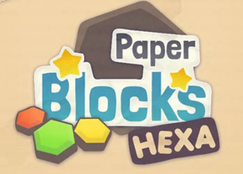 Бумажные Блоки Hexa скриншот игры