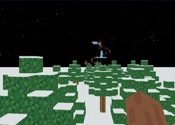 Especial de Natal Parkour Block captura de tela do jogo