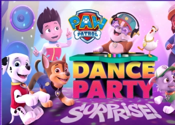 Paw Patrol: Niespodzianka Na Imprezie Tanecznej zrzut ekranu gry