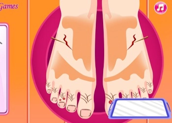 Pedicure Nagelsalon schermafbeelding van het spel