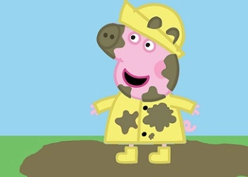 Peppa Anziehspiel Spiel-Screenshot