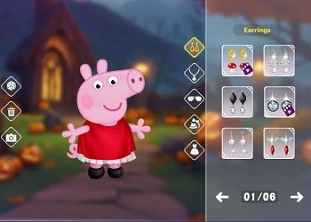 Peppa Wutz' Halloween-Feier Spiel-Screenshot