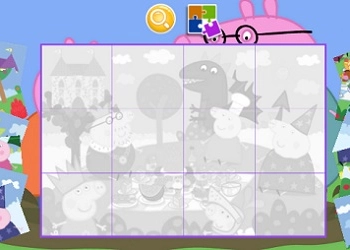 Peppa puzzle snimka zaslona igre