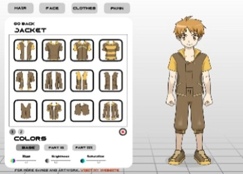 Pokémon Trainer Creator Spiel-Screenshot