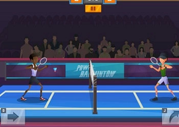 Power Badminton schermafbeelding van het spel