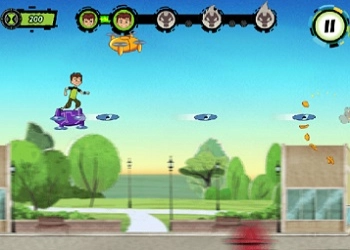 Stroompiek - Ben 10 schermafbeelding van het spel