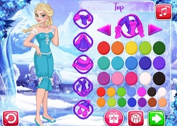 Prinzessin Winterwunderland Spiel-Screenshot