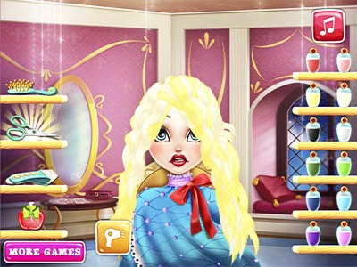 Pure Princess Real Haircuts екранна снимка на играта
