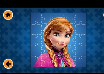 Puzzle Elsa Die Eiskönigin Spiel-Screenshot