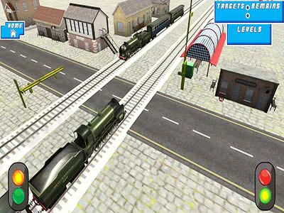 เกมข้ามทางรถไฟ Mania ภาพหน้าจอของเกม