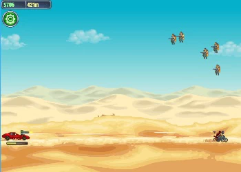 Road Of Fury: Desert Strike captură de ecran a jocului