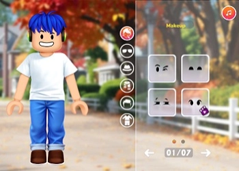 ชุดแต่งตัวฤดูใบไม้ร่วงสำหรับคู่รักใน Roblox ภาพหน้าจอของเกม