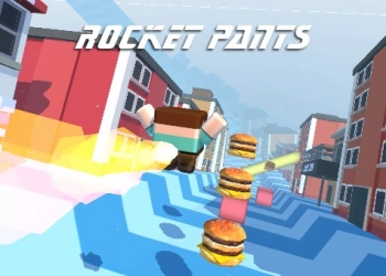 لعبة Rocket Pants Runner ثلاثية الأبعاد لقطة شاشة اللعبة