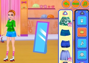 Roller Skating Girls game screenshot