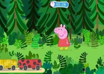 Safari-dag med Peppa Pig skærmbillede af spillet