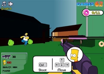 Simpsons 3D Springfield Spiel-Screenshot