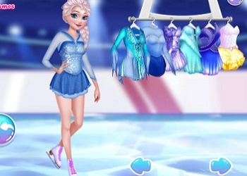 Glamour De Patinaje Sobre Hielo De Las Hermanas captura de pantalla del juego