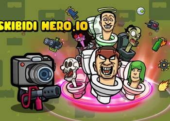 Skibidi Hero.io skærmbillede af spillet