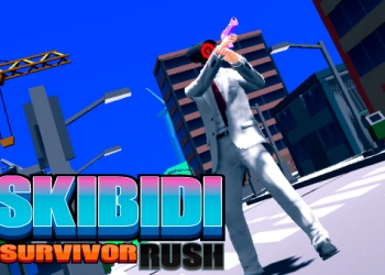 Skibidi Survivor Rush Spiel-Screenshot