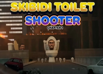 Skibidi Toilet Shooter Capitolul 1 captură de ecran a jocului