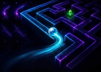 Sliding Maze game screenshot