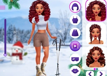 Soft Girls Winter Aesthetics game screenshot