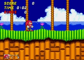 Sonic dhe Knuckles & Sonic 2 pamje nga ekrani i lojës