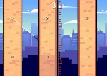 Spider Swing Manhattan captura de tela do jogo