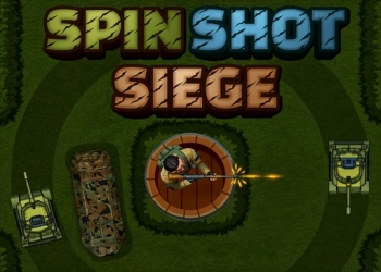 Spin Shot Siege skærmbillede af spillet