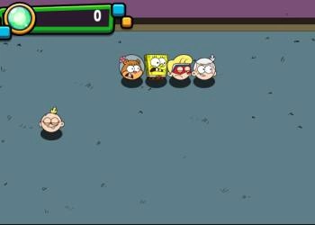 Perseguição Do Portal Do Bob Esponja captura de tela do jogo