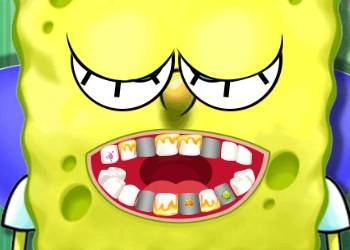 Spongebob ที่ทันตแพทย์ ภาพหน้าจอของเกม