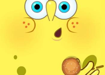 Spongebob Наймалж Бургер Хийх Орцуудыг Барьж Авдаг тоглоомын дэлгэцийн агшин