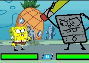 Jocuri cu Spongebob: Lupta finală cu șeful suprem captură de ecran a jocului