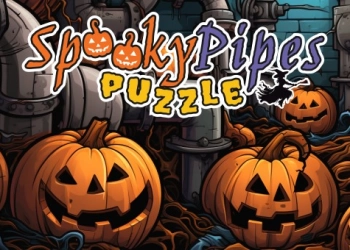 Пъзел Spooky Pipes екранна снимка на играта