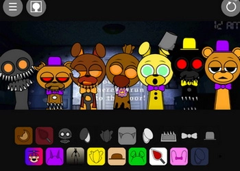 સ્પ્રંકી FNAF 4 રમતનો સ્ક્રીનશોટ