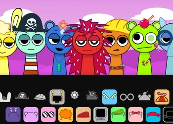 Sprunki X Happy Tree Friends captură de ecran a jocului