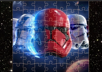 Układanka Gwiezdne Wojny zrzut ekranu gry