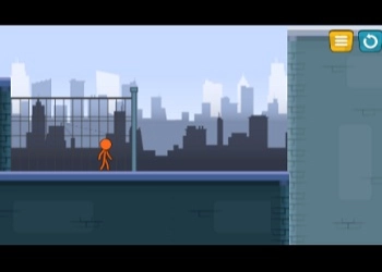 Parkour Stickman captura de tela do jogo