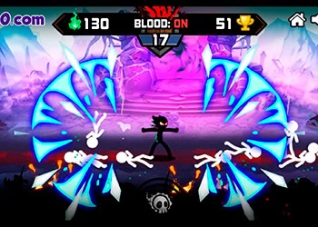 Stickman Punch pamje nga ekrani i lojës