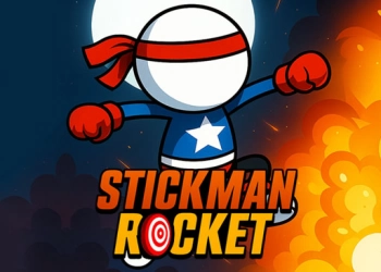 Razzo Stickman screenshot del gioco